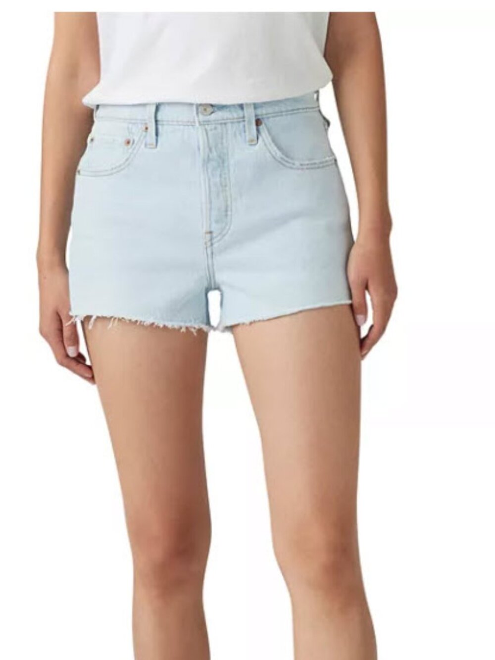 NWT Levi's Women's 501 Button Fly High-Rise Denim Shorts | Size 29